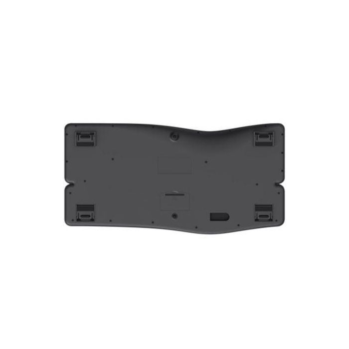 Trust 25704 Teclado Inalámbrico Ergonómico Keyra Multidispositivo. Diseño Dividido, Apoyo Palma, Bluetooth/USB. Teclas Silenciosas. Negro. 4 Trust 25704 Teclado Inalámbrico Ergonómico Keyra Multidispositivo. Diseño Dividido, Apoyo Palma, Bluetooth/USB. Teclas Silenciosas. Negro. 4