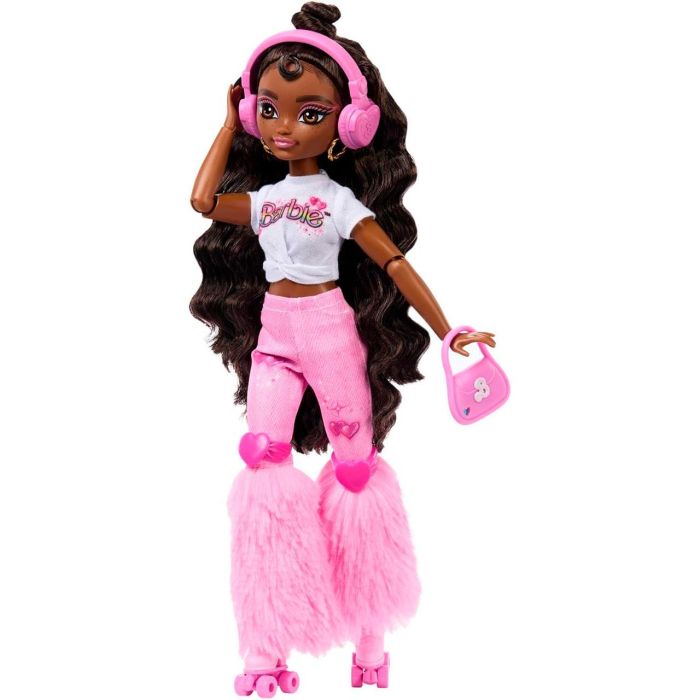 Barbie Brooklyn Dreambesties Roller JFX97 Muñeca con 11 Puntos de Articulación y Accesorios para Niños a Partir de 3 Años 2