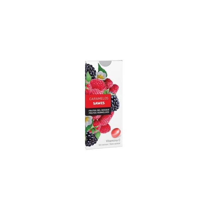 SAWES Caramelos Balsam sin Azúcar Frutos del Bosque con Vitamina C 22g