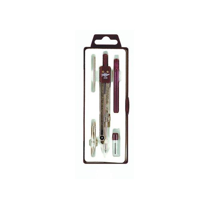 Compas Escolar Minas C/Accesorios Serie Bachiller