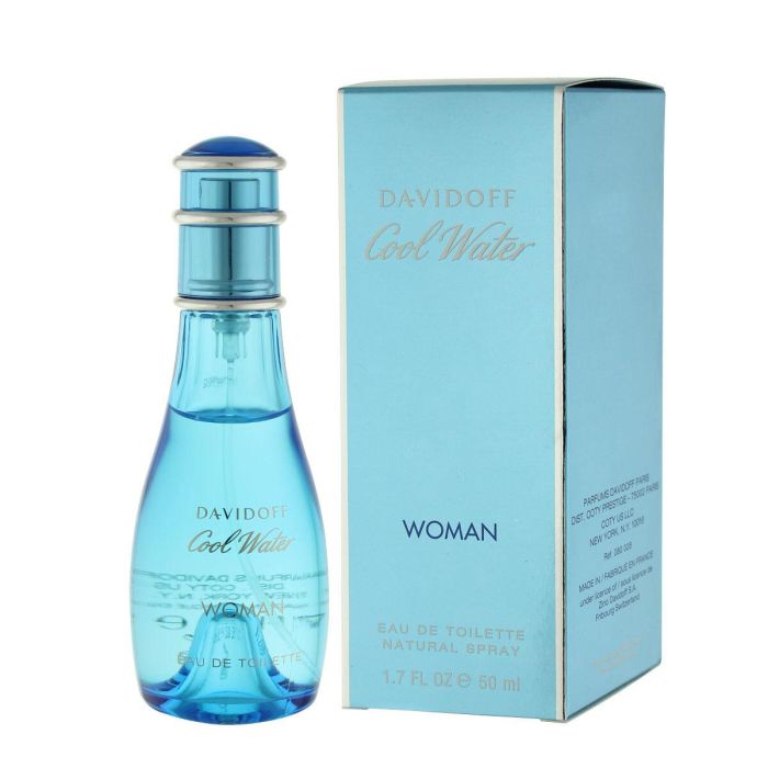 Davidoff Cool Water Woman Eau de Toilette 50 ml Vaporizador. Perfume Femenino Floral Acuático. Aroma Fresco y Sensual para Mujer. 1 Davidoff Cool Water Woman Eau de Toilette 50 ml Vaporizador. Perfume Femenino Floral Acuático. Aroma Fresco y Sensual para Mujer. 1