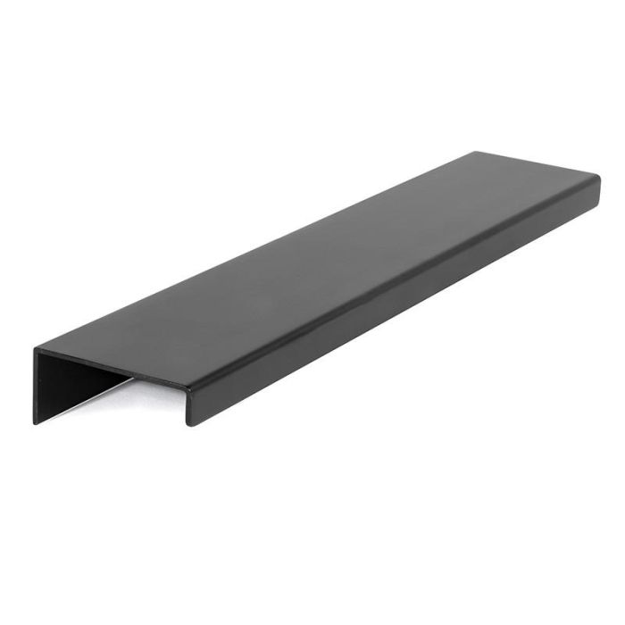 VIEFE Tirador de Aluminio Modelo Way, Acabado Negro Mate, Distancia entre Agujeros 128 mm VIEFE Tirador de Aluminio Modelo Way, Acabado Negro Mate, Distancia entre Agujeros 128 mm