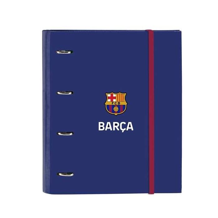 Carpeta de anillas F.C. Barcelona Rojo Azul marino 27 x 32 x 3.5 cm 2