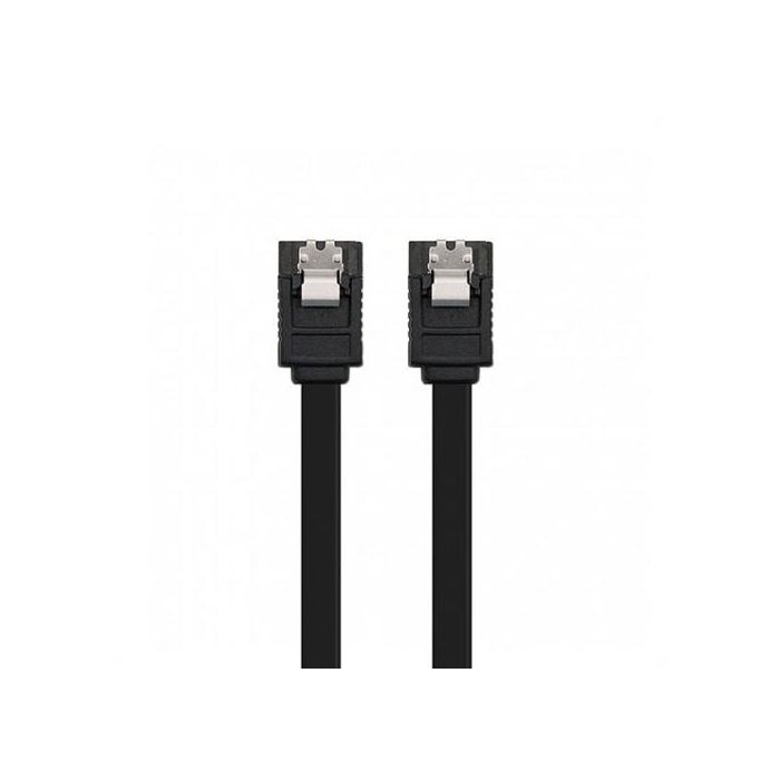 Nanocable Cable Sata Iii Datos 6 grbp-S Con Anclajes, Negro, 0.5 M 2 Nanocable Cable Sata Iii Datos 6 grbp-S Con Anclajes, Negro, 0.5 M 2