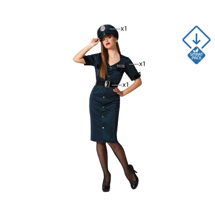 Disfraz Policía Sexy Mujer Adulto XS-S Disfraz Policía Sexy Mujer Adulto XS-S
