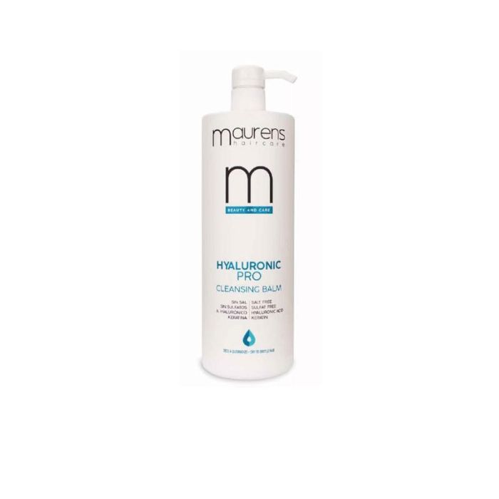 Maurens Hyaluronic Pro Champú sin Sal/Sulfatos con Ácido Hialurónico, Keratina y Proteínas de Trigo para Cabello Seco/Dañado 1000 mL