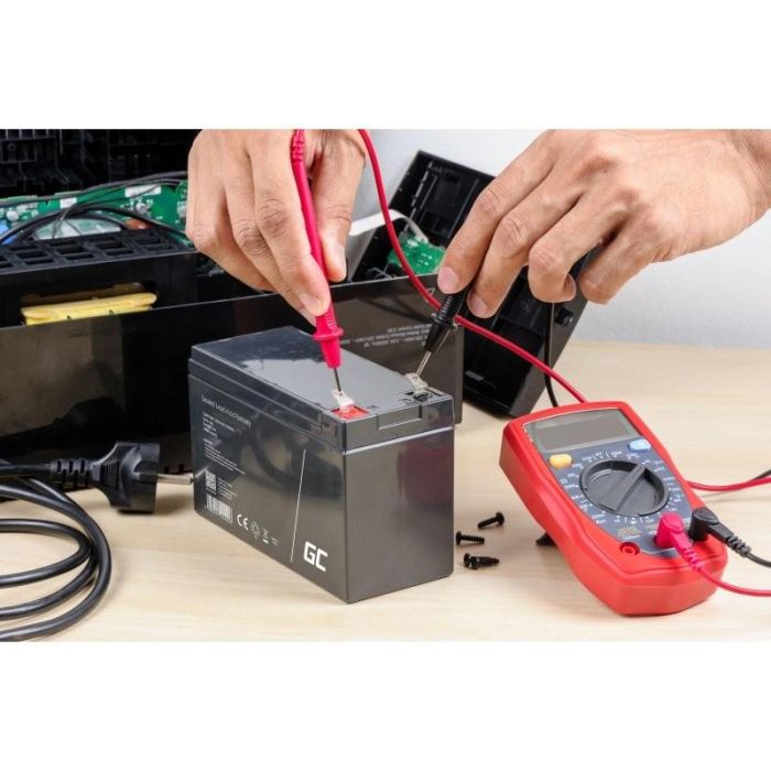 Green Cell AGM08 Batería de Reemplazo Sellada de Plomo Ácido (VRLA) 12V 14Ah (14000mAh) Negro 7 Green Cell AGM08 Batería de Reemplazo Sellada de Plomo Ácido (VRLA) 12V 14Ah (14000mAh) Negro 7