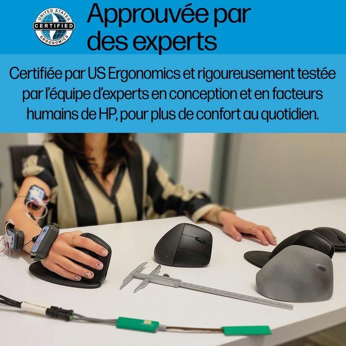 HP 925 Ratón Vertical Ergonómico con Reposamuñecas Desmontable, Diseño para Posición Natural de Mano, Mayor Comodidad y Productividad 12 HP 925 Ratón Vertical Ergonómico con Reposamuñecas Desmontable, Diseño para Posición Natural de Mano, Mayor Comodidad y Productividad 12