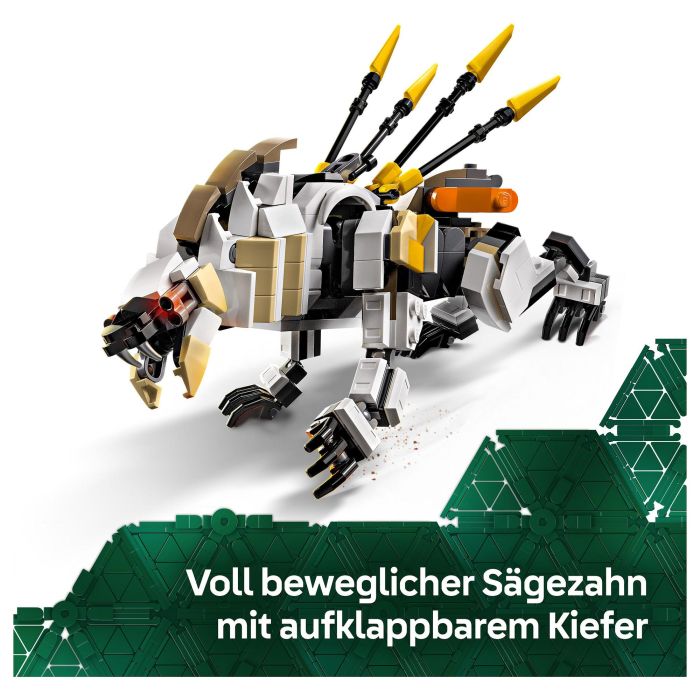 Lego Horizon Adventures 77037 Aloy y Varl contra Testudien y Sawtooth - Juego de Construcción para Niños y Niñas a Partir de 9 Años