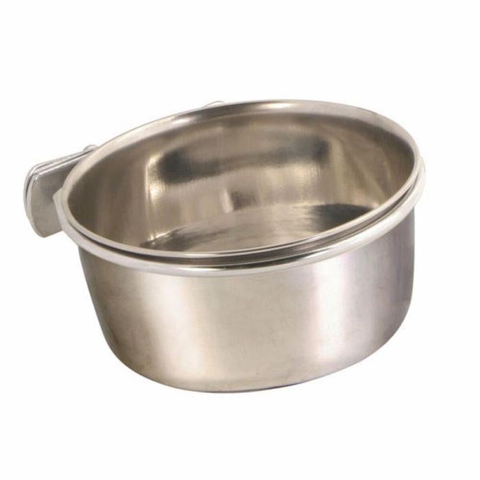 Comedero para Pájaros Trixie 300 ml Plateado 1 Comedero para Pájaros Trixie 300 ml Plateado 1