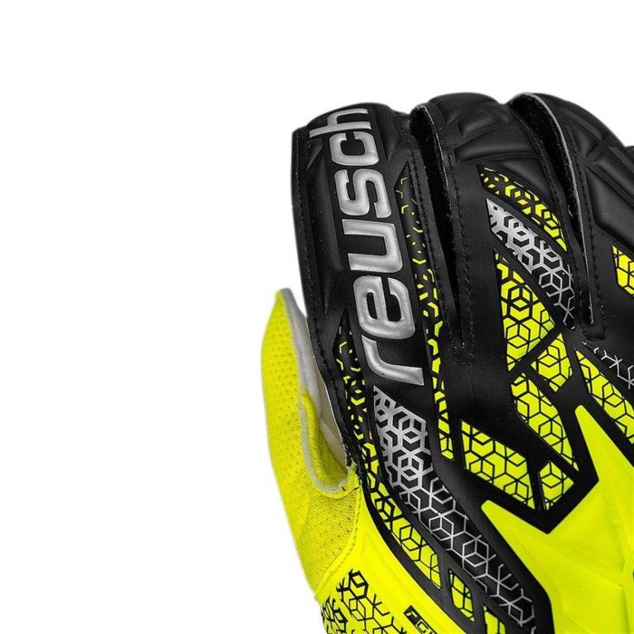 Guantes de Portero Reusch Attrakt Solid safe Amarillo Adultos 1
