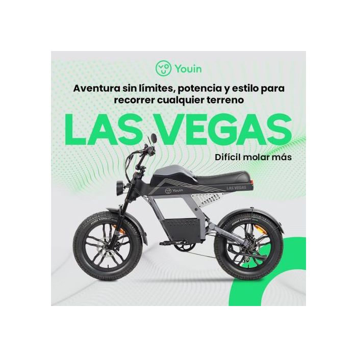 Youin BK7100 Bicicleta Eléctrica Fat Bike 20 Pulgadas, 100km Autonomía, Frenos Hidráulicos, Suspensión Total, Shimano Altus, Batería Extraíble 3 Youin BK7100 Bicicleta Eléctrica Fat Bike 20 Pulgadas, 100km Autonomía, Frenos Hidráulicos, Suspensión Total, Shimano Altus, Batería Extraíble 3