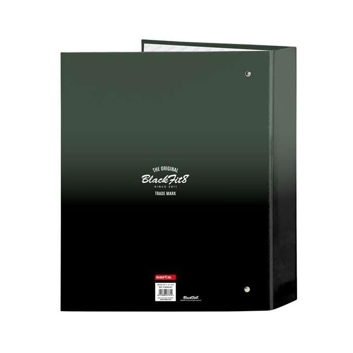 Carpeta de anillas BlackFit8 Gradient Negro Verde militar A4 27 x 33 x 6 cm 3 Carpeta de anillas BlackFit8 Gradient Negro Verde militar A4 27 x 33 x 6 cm 3