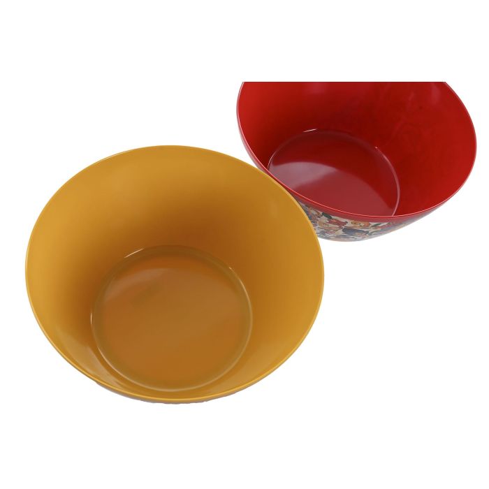 Ensaladera Mediterraneo DKD Home Decor Rojo Azul 25 x 12 x 25 cm (6 Unidades) 2 Ensaladera Mediterraneo DKD Home Decor Rojo Azul 25 x 12 x 25 cm (6 Unidades) 2