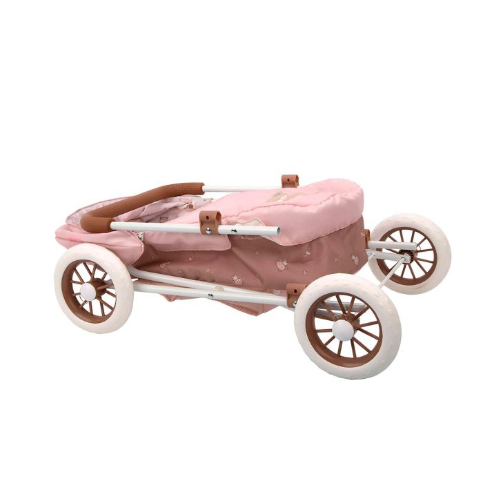 Muñecas Arias Coche de Muñeca Oso con Bolso para Niñas - Altura Manillar 55 cm, Medidas 37x56x56 cm - Edad Recomendada 3+ Años 3