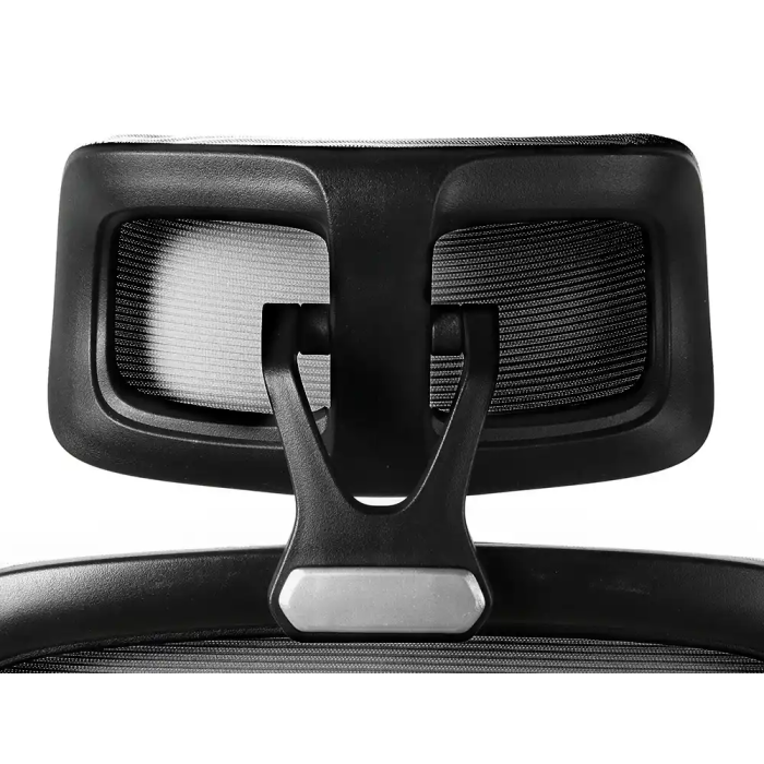 Q-connect Silla de Dirección Sorrento Malla con Base Metálica, Respaldo Transpirable, Reposabrazos Ajustables y Ruedas Premium, Color Gris, Alt Max 1320 mm 7