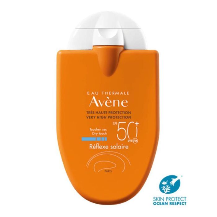 Avène Solaire Haute Protection Reflexe Solaire Crema Solar Facial y Corporal SPF50+ Protección Muy Alta Piel Sensible Bebés Niños 30 ml