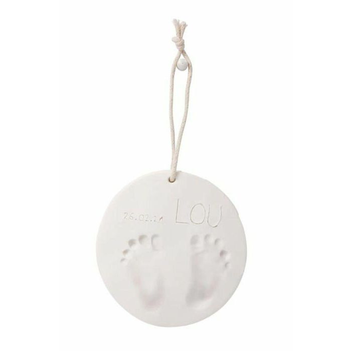 Baby Art Kit Huellas y Manos Bebé: Crea Precioso Medallón, Regalo Nacimiento, Recién Nacido o Bautismo