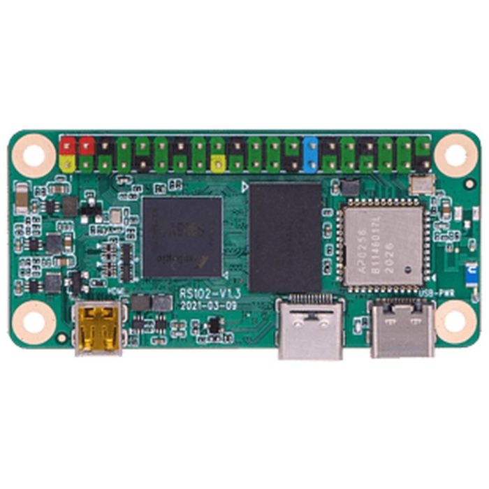ALLNET Radxa Zero 4GB/32GB D4E32H. Pinleiste gelötet. Antenne onboard 3