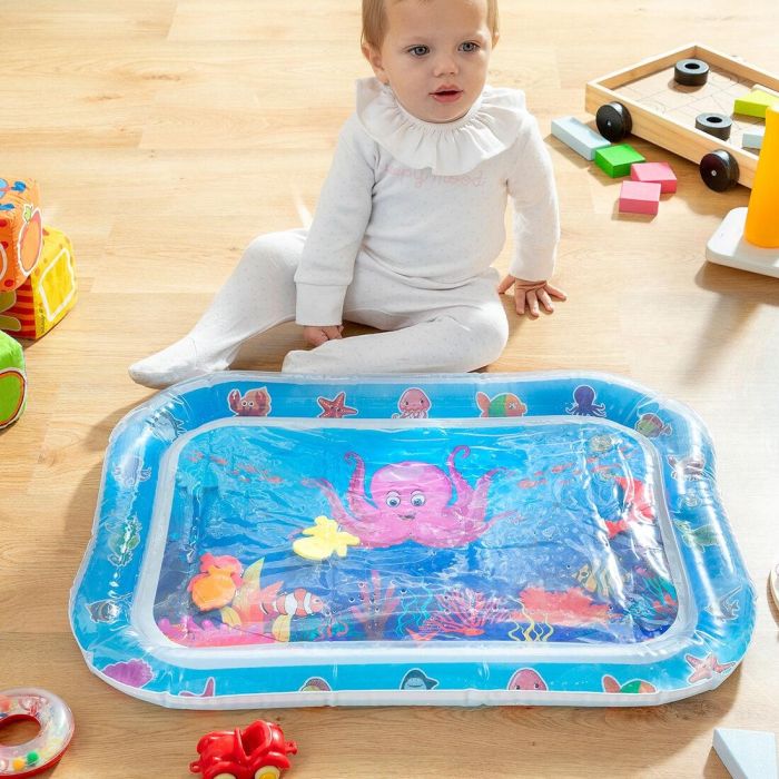 Alfombra de Juegos Inflable con Agua para Bebé Wabbly InnovaGoods