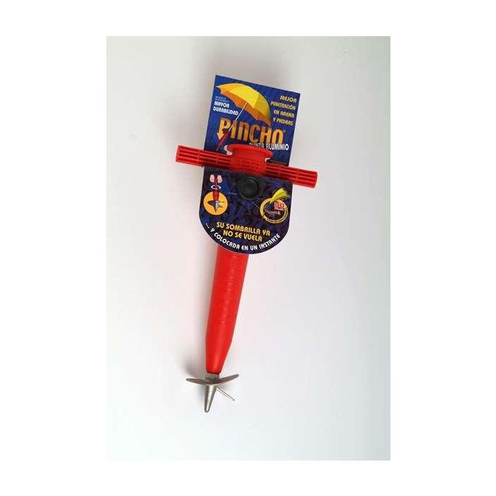 Soportes Plásticos Pincho Punta Aluminio Diámetro 19-35 mm 32x16.5x6.5cm Modelos Surtidos