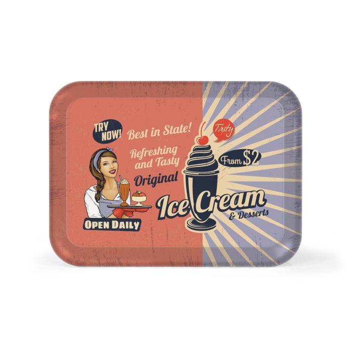 Bandeja Melamina 42x31 cm 3 Surtidos Retro La Mediterrané - Inde (9 Unidades) 3 Bandeja Melamina 42x31 cm 3 Surtidos Retro La Mediterrané - Inde (9 Unidades) 3