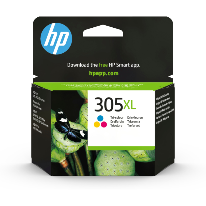 Ink-Jet Hp 305XL Deskjet 1210 - 1212 - 1255 - 2732 - 2752 - 4155 - 4158 Envy 6020 - 6052 -6055 - 6420 Tricolor 200 Ink-Jet Hp 305XL Deskjet 1210 - 1212 - 1255 - 2732 - 2752 - 4155 - 4158 Envy 6020 - 6052 -6055 - 6420 Tricolor 200