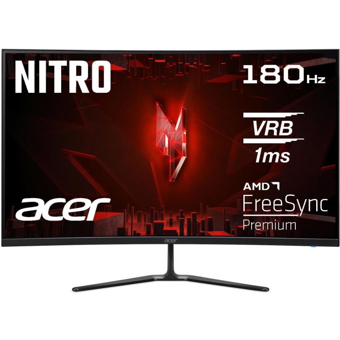 Acer ED320QRS3bmiipx Monitor Curvo Nitro Gaming de 31.5 pulgadas, Full HD, 165Hz, 1ms, VA, FreeSync Premium