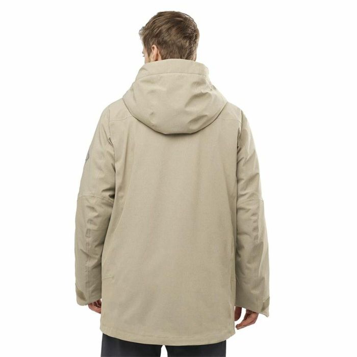 Chaqueta de Esquí Salomon Stance Cargo Beige Hombre 4 Chaqueta de Esquí Salomon Stance Cargo Beige Hombre 4