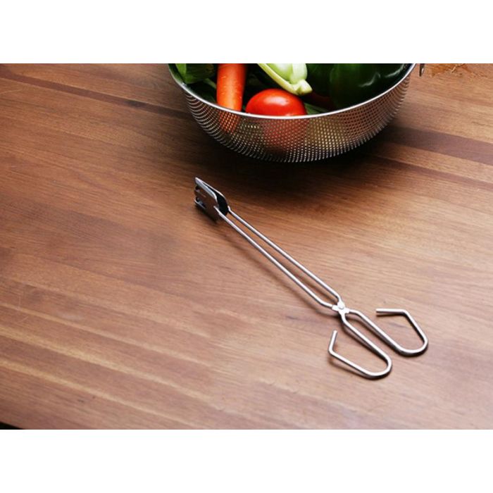Pinzas de cocina en acero inoxidable 35 cm Quttin (24 Unidades) 2 Pinzas de cocina en acero inoxidable 35 cm Quttin (24 Unidades) 2