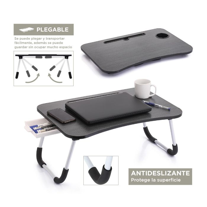 Mesa Plegable de Madera y Metal Confortime - Inde (6 Unidades) 8 Mesa Plegable de Madera y Metal Confortime - Inde (6 Unidades) 8