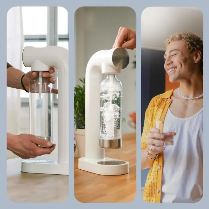 Brita BRI4006387113179 Máquina de Agua con Gas - Blanco Brita BRI4006387113179 Máquina de Agua con Gas - Blanco