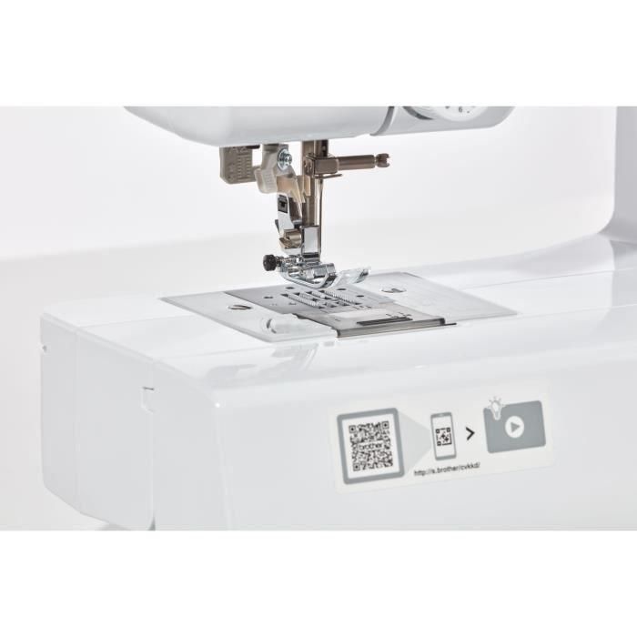 BROTHER - CS10s - Máquina de coser electrónica - 40 puntadas - Sistema de enhebrado de agujas - Pantalla LCD - Blanco 1 BROTHER - CS10s - Máquina de coser electrónica - 40 puntadas - Sistema de enhebrado de agujas - Pantalla LCD - Blanco 1