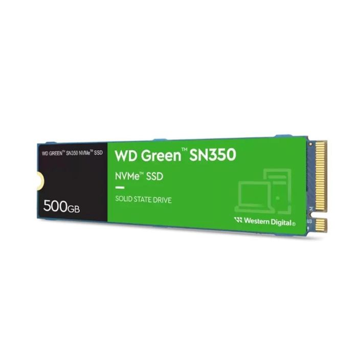 Western Digital WD Green SN350 WDS500G2G0C SSD 500GB PCIe NVMe 3.0 - 2400MB/s Lectura, 1500MB/s Escritura 1