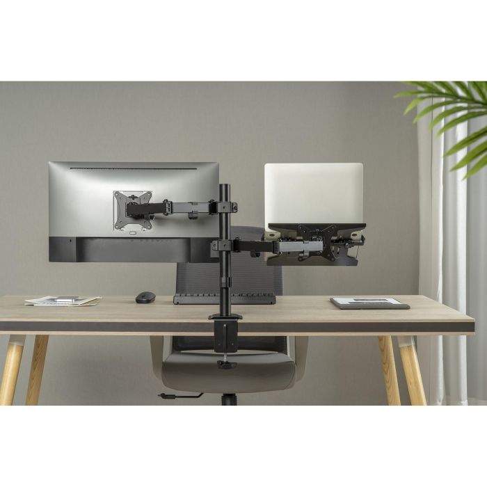 Monitorhalter mit Notebookhalterung (17-32") / Notebook-Halter 9KG schwarz DA-90436 1