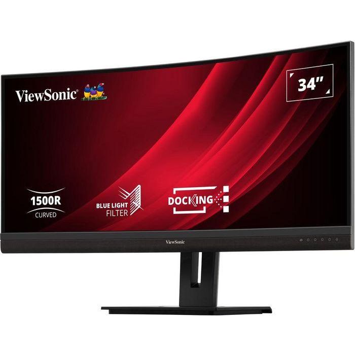 ViewSonic VG3456C/VG3419C Monitor Curvo VA LED 34" UWQHD (3440x1440) 1500R, 100/120Hz, 5ms, USB-C 98W 2