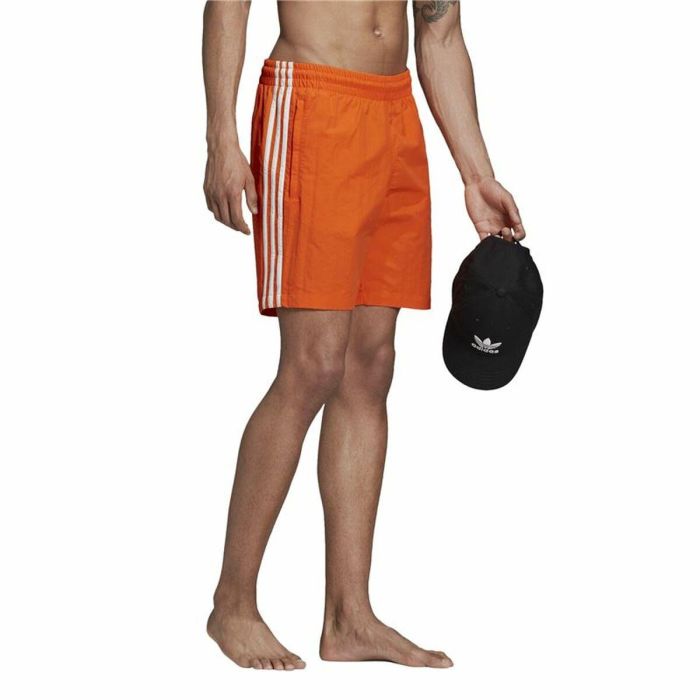 Bañador Hombre Adidas Originals Naranja S 3
