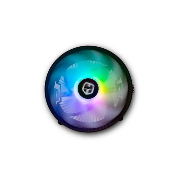 Nox Hummer H-123 PRO NXHUMMERH123PRO - Ventilador CPU con Disipador RGB, 12cm, PWM, Compatible Intel/AMD 1