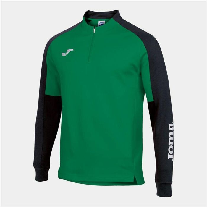 Sudadera con Capucha Hombre Joma Sport Championship Negro Verde 2
