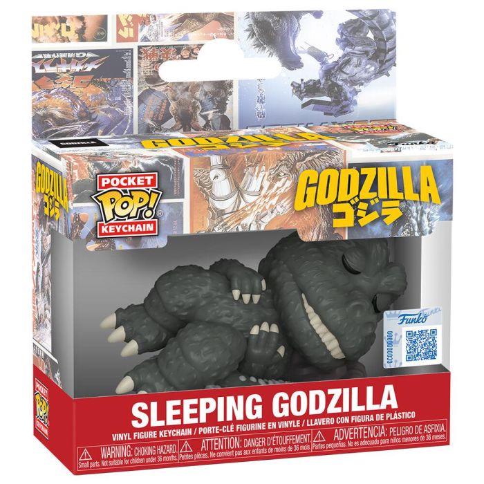 Llavero Pocket POP Godzilla Sleeping Godzilla Exclusive 1