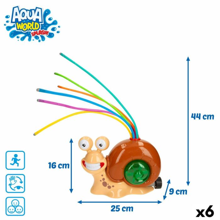 Juego Acuático Colorbaby Plástico 25 x 16 x 9 cm 8 Juego Acuático Colorbaby Plástico 25 x 16 x 9 cm 8