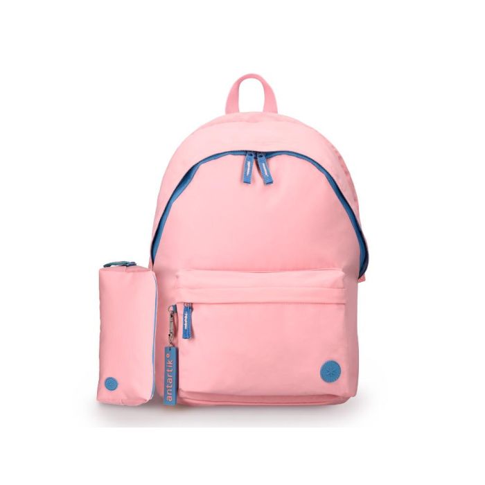 Mochila Antartik Teens 20 L Compartimento Para Portatil Color Rosa 420 X 160 X 300 mm 10