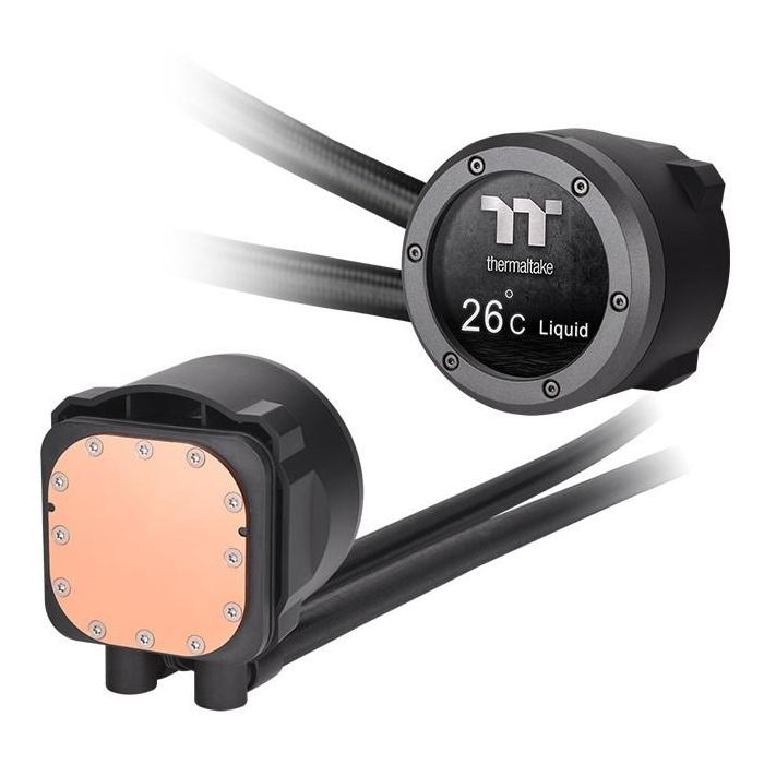 Thermaltake TH360 ARGB Sync V2 Refrigeración Líquida CPU All-In-One, 3 Ventiladores 12cm, 500-2000 RPM, Negro 1
