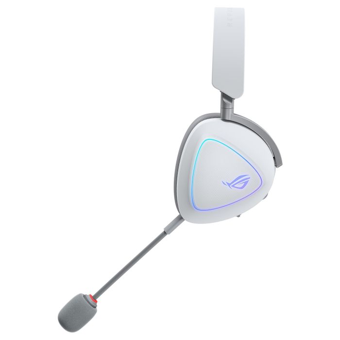 ASUS ROG Delta II Auriculares Inalámbricos y Alámbricos Blanco Compatibilidad Multiplataforma USB-C Bluetooth Juego 4