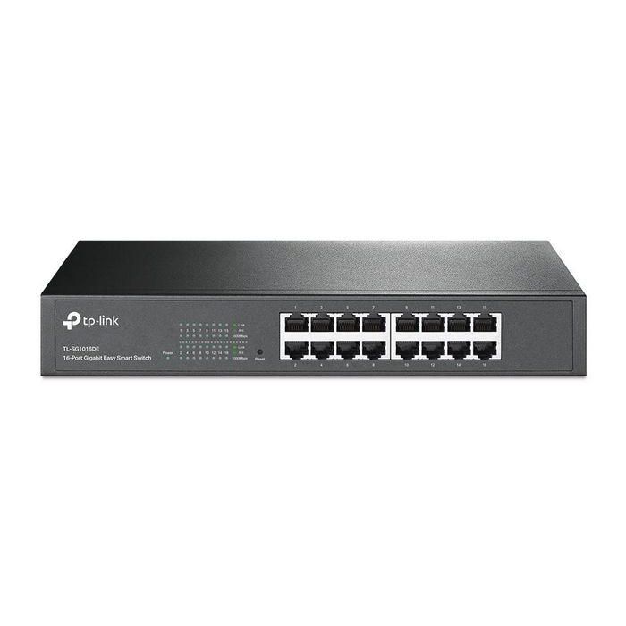 Tp - link TL-SG1016DE Switch de Red 16 Puertos Gigabit, Eficiencia Energética, QoS, VLAN, Sin Ventilador 0 Tp - link TL-SG1016DE Switch de Red 16 Puertos Gigabit, Eficiencia Energética, QoS, VLAN, Sin Ventilador 0
