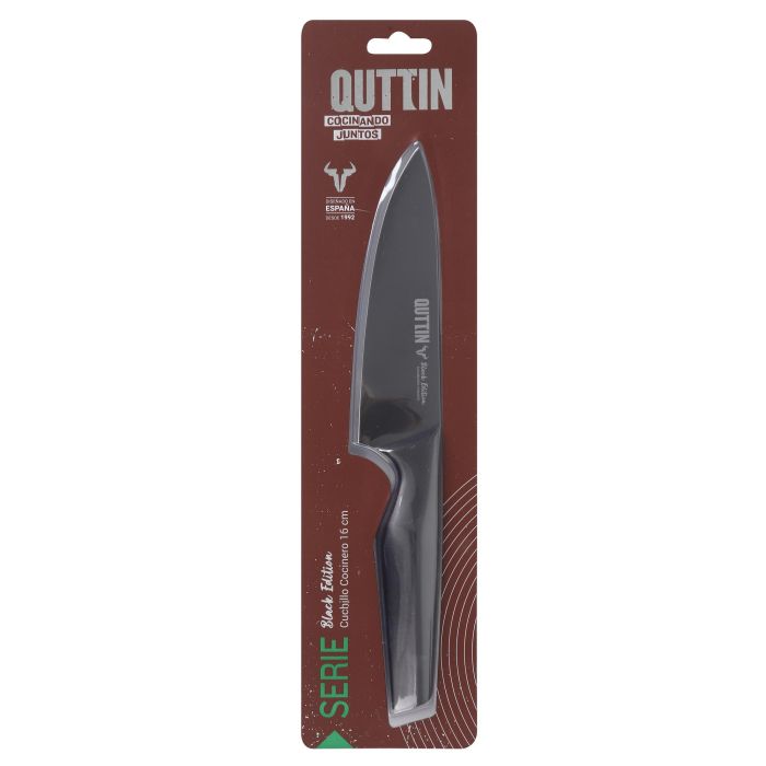 Quttin Cuchillo Cocinero 16 cm Black Edition (8 Unidades) 1