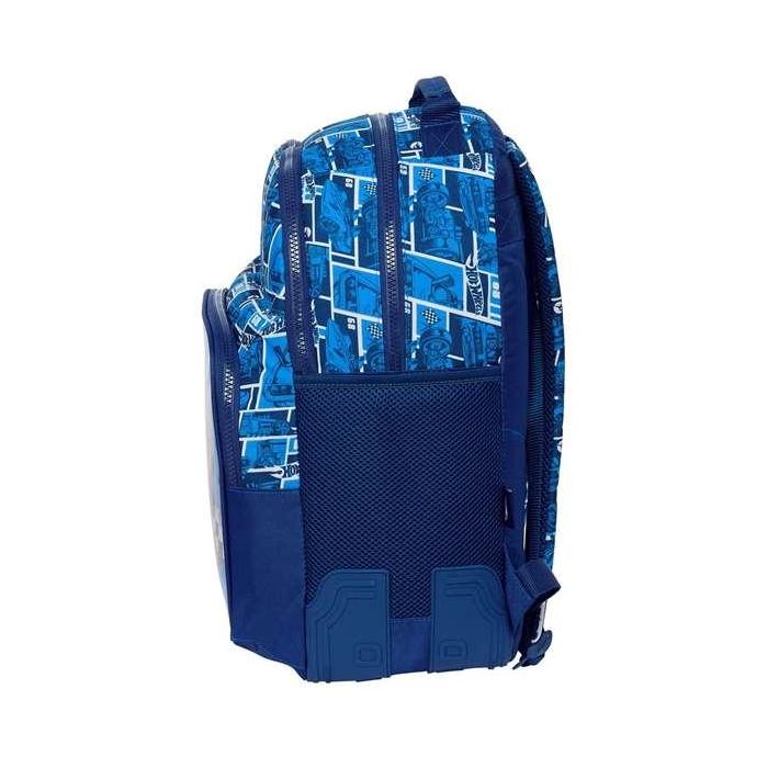 Mochila Escolar Hot Wheels Sonny Azul marino 32 x 42 x 15 cm 2 Mochila Escolar Hot Wheels Sonny Azul marino 32 x 42 x 15 cm 2