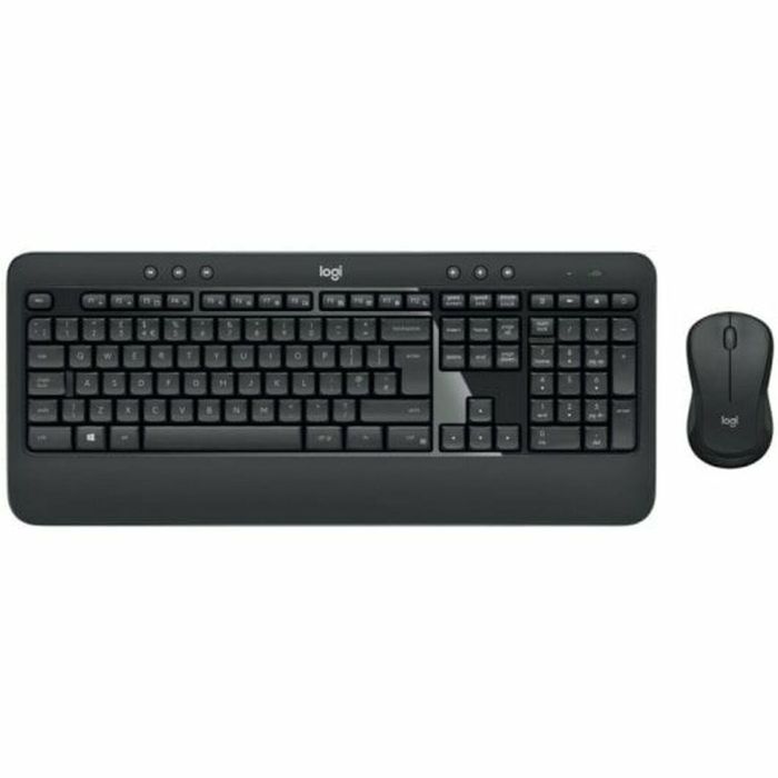 Teclado Logitech Negro Qwerty Español