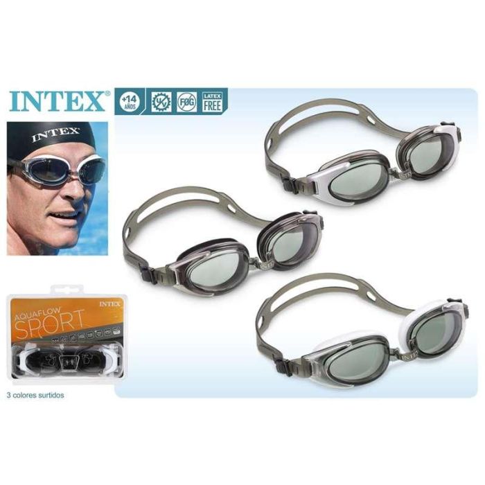 Intex Gafas de Natación Antivaho para Adultos (+14 años) - Modelos Surtidos 8