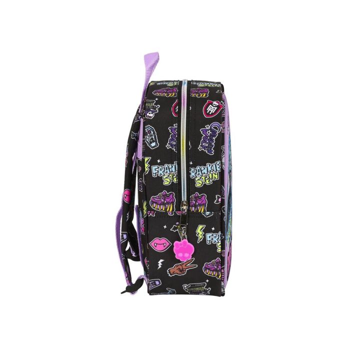 Mochila Escolar Monster High Creep Negro 22 x 27 x 10 cm 2